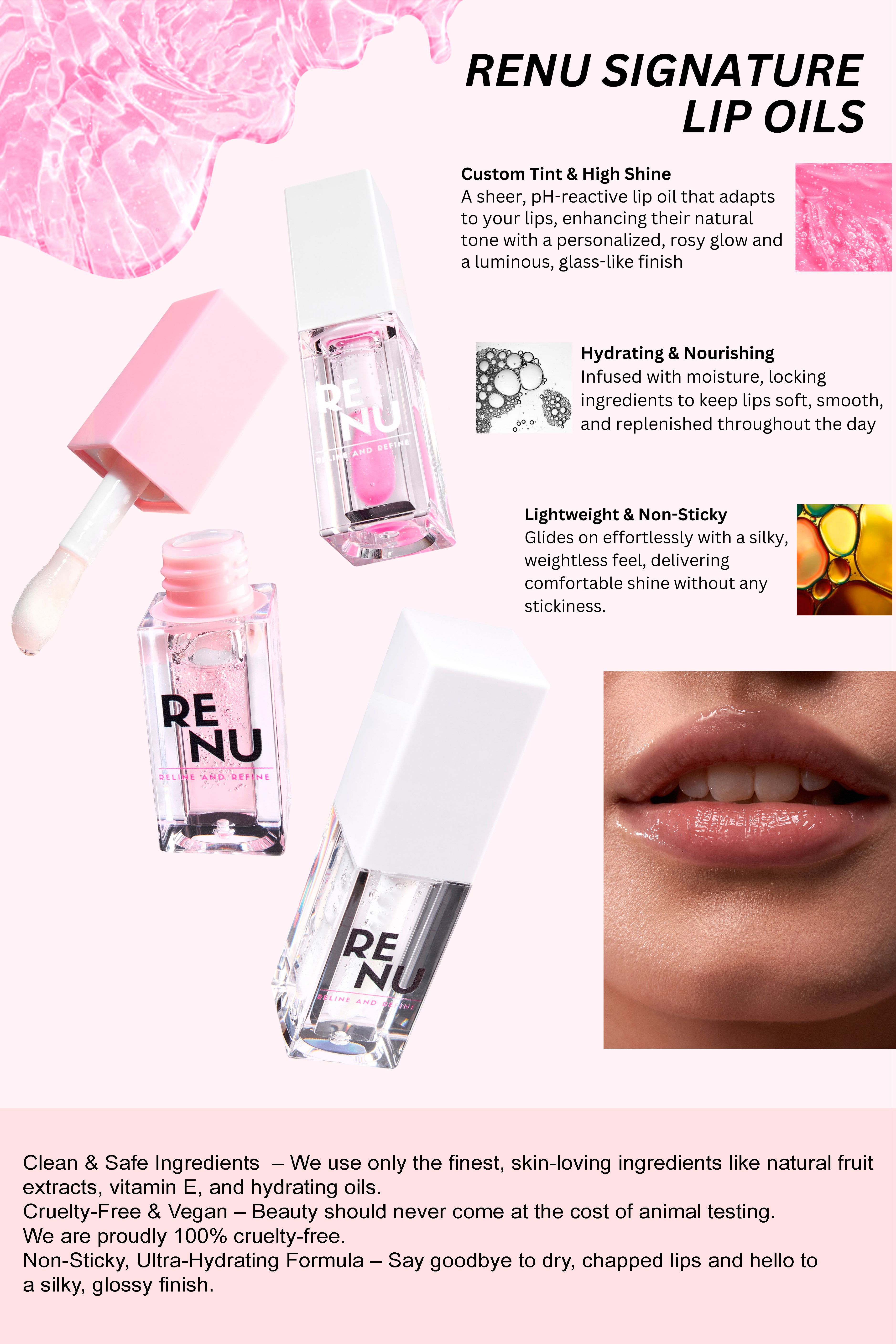 Light Rose Lip Oil